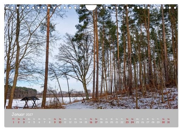 Produktbild: Biosph&auml;renreservat Schorfhede-Chorin (Wandkalender 2027 DIN A4 quer), CALVENDO Monatskalender