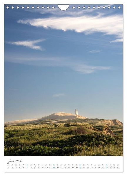 Produktbild: J&uuml;tlands Nordsee (Wandkalender 2026 DIN A4 hoch), CALVENDO Monatskalender