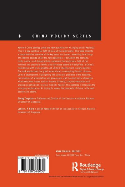 Produktbild: China Entering the Xi Jinping Era