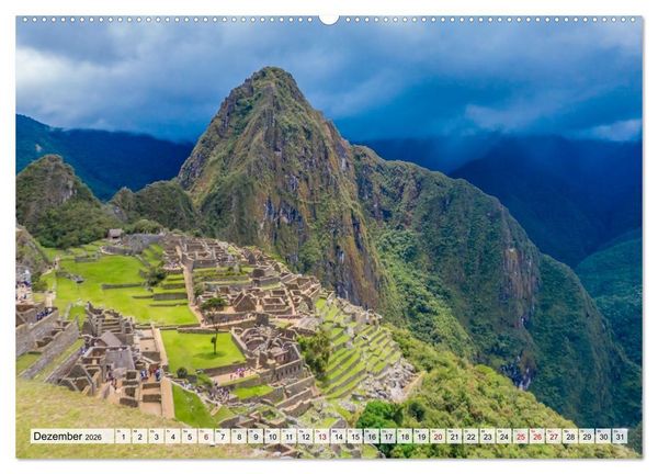 Produktbild: Faszination Peru &ndash; Natur und Kultur (hochwertiger Premium Wandkalender 2026 DIN A2 quer), Kunstdruck in Hochglanz