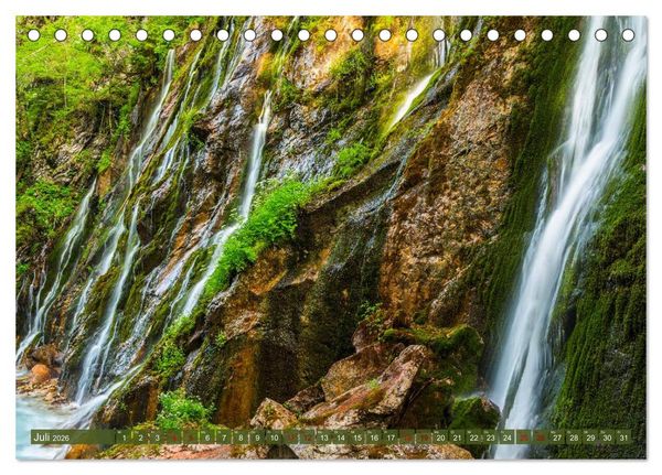 Produktbild: Unterwegs im Berchtesgadener Land 2026 (Tischkalender 2026 DIN A5 quer), CALVENDO Monatskalender