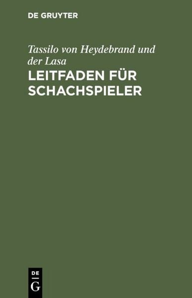 Produktbild: Leitfaden f&uuml;r Schachspieler