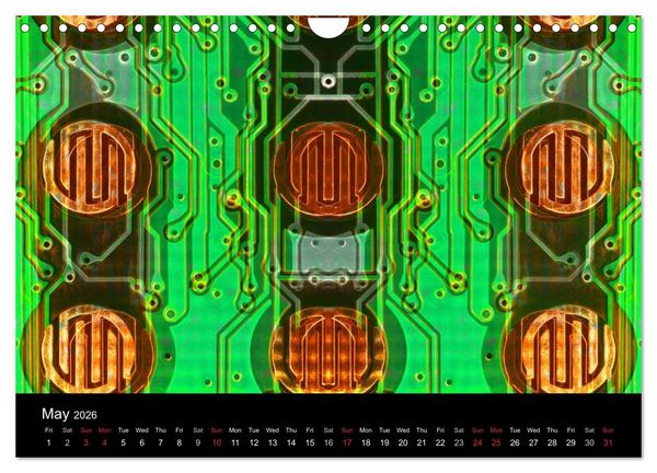 Produktbild: Computer Close Up (Wall Calendar 2026 DIN A4 landscape), CALVENDO 12 Month Wall Calendar