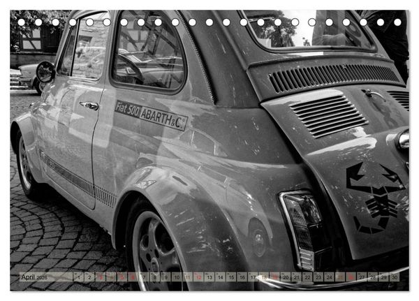 Produktbild: il Cinquecento - Details im Fokus - im Look eines legend&auml;ren Analogfilms (Tischkalender 2026 DIN A5 quer), CALVENDO Monatskalender