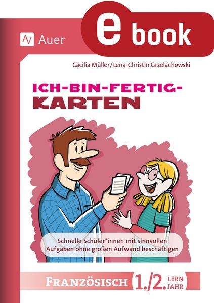 Produktbild: Ich-bin-fertig-Karten Franz&ouml;sisch Lernjahr 1-2