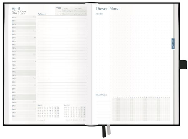 Produktbild: Organizer Day by Day A5 2027