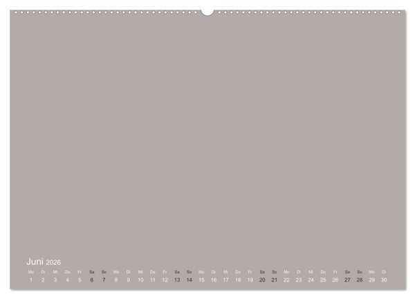 Produktbild: DIY Bastel-Kalender -Erdige Pastell Farben- Zum Selbstgestalten (Wandkalender 2026 DIN A2 quer), CALVENDO Monatskalender