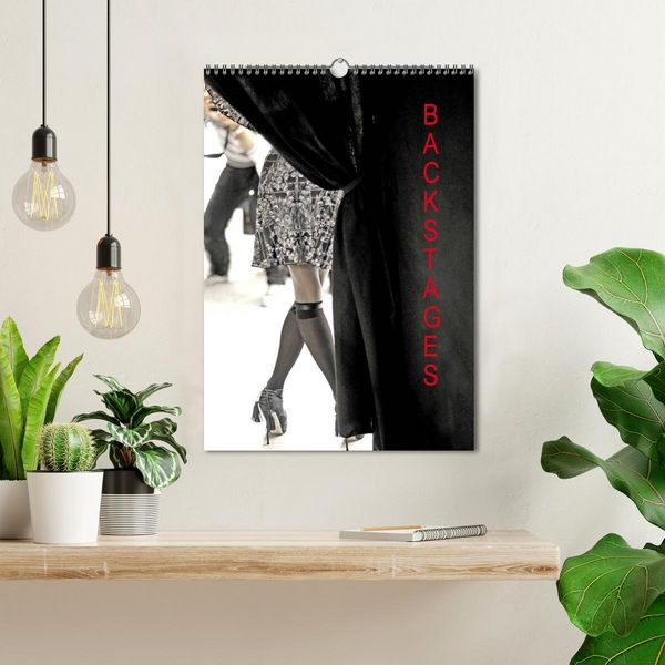 Produktbild: BACKSTAGES (Calendrier mural 2026 DIN A3 horizontal), CALVENDO calendrier mensuel