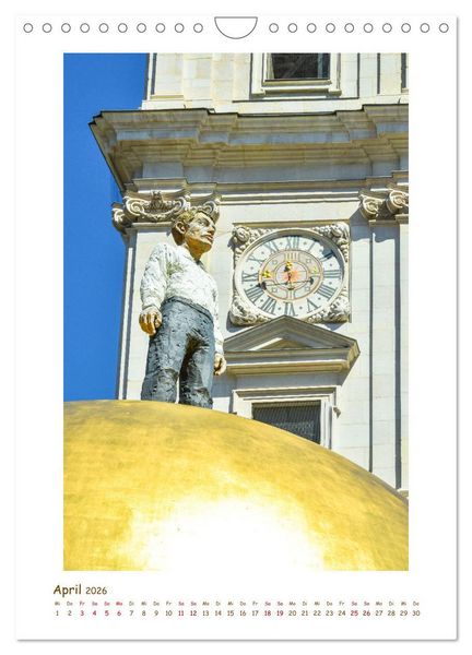 Produktbild: Salzburg - Gesichter einer Stadt (Wandkalender 2026 DIN A4 hoch), CALVENDO Monatskalender