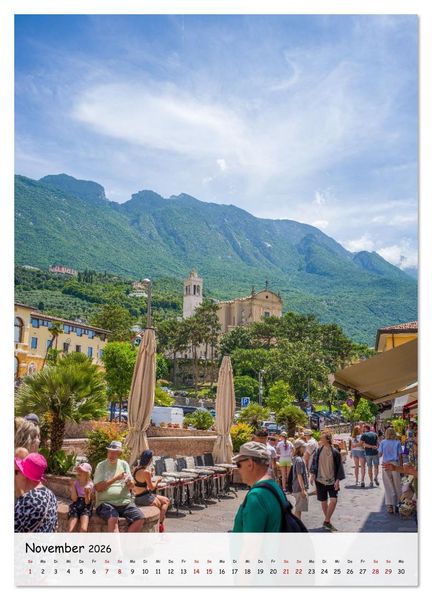 Produktbild: Malcesine - Eine Perle des Gardasees (Wandkalender 2026 DIN A4 hoch), CALVENDO Monatskalender