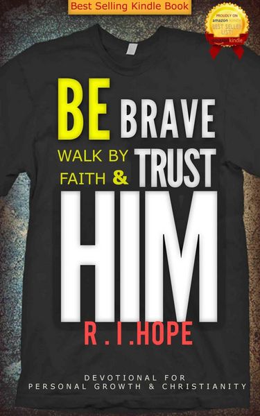 Produktbild: Be Brave Walk By Faith & Trust HIM: Devotional for Personal Growth & Christianity