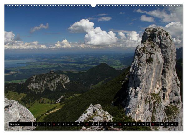 Produktbild: DIE ALPEN - Weitblicke (hochwertiger Premium Wandkalender 2026 DIN A2 quer), Kunstdruck in Hochglanz