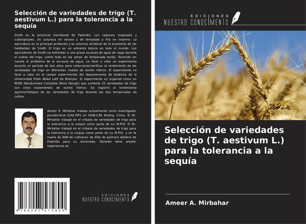 Produktbild: Selecci&oacute;n de variedades de trigo (T. aestivum L.) para la tolerancia a la sequ&iacute;a