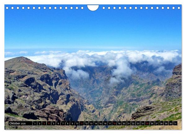 Produktbild: Madeira Magische Vulkaninsel (Wandkalender 2026 DIN A4 quer), CALVENDO Monatskalender