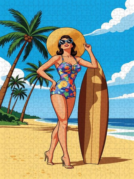 Produktbild: CALVENDO Puzzle Patricia | 2000 Teile Lege-Gr&ouml;&szlig;e 90x67cm Foto-Puzzle f&uuml;r gl&uuml;ckliche Stunden