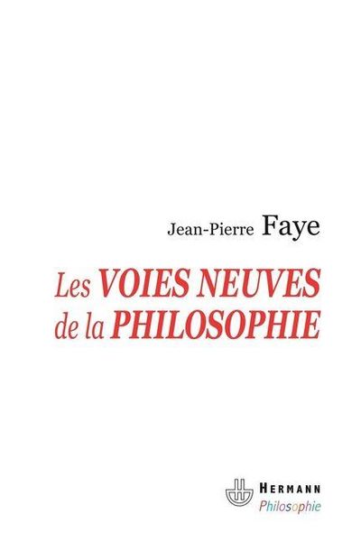Produktbild: Les voies neuves de la philosophie