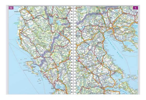 Produktbild: freytag & berndt Autoatlas Westbalkan 1:150.000