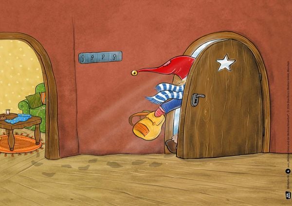 Produktbild: Wichtel Emil und der Weihnachtswirbel. Kamishibai Bildkartenset