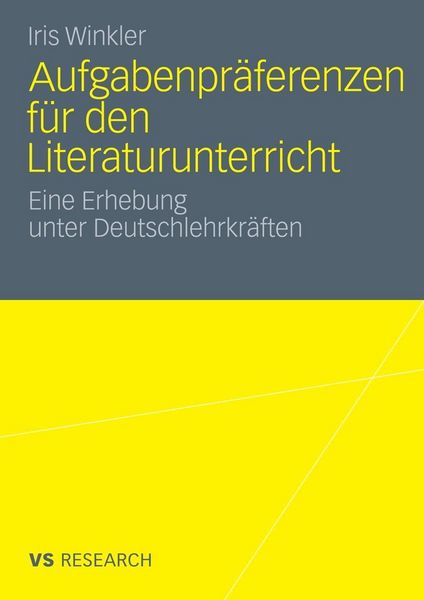 Produktbild: Aufgabenpr&auml;ferenzen f&uuml;r den Literaturunterricht