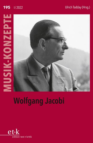Produktbild: MUSIK-KONZEPTE 195: Wolfgang Jacobi