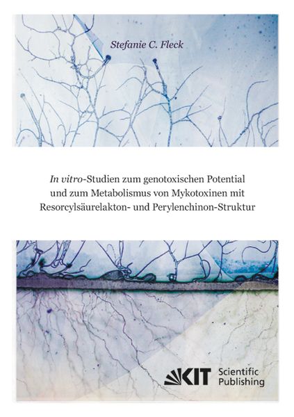 Produktbild: In vitro-Studien zum genotoxischen Potential und zum Metabolismus von Mykotoxinen mit Resorcyls&auml;urelakton- und Perylenchinon-Struktur