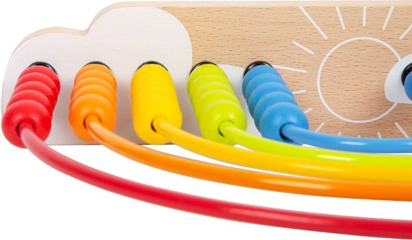 Produktbild: Motorikschleife und Abakus Regenbogen