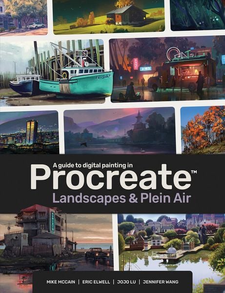 A Guide to Digital Painting in Procreate: Landscapes & Plein Air, Taschenbuch von , Ingram Publishers Services, 978-1-912843-63-3