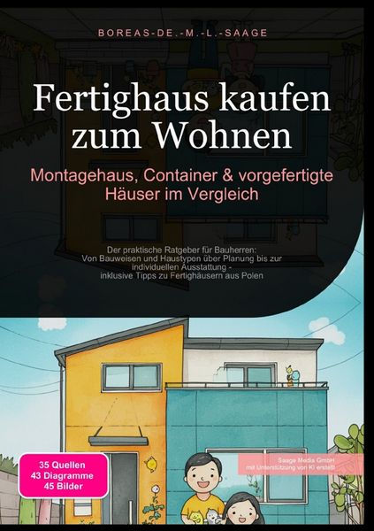 Produktbild: Fertighaus (DE) / Fertighaus kaufen zum Wohnen: Montagehaus, Container &amp; vorgefertigte H&auml;user im Vergleich