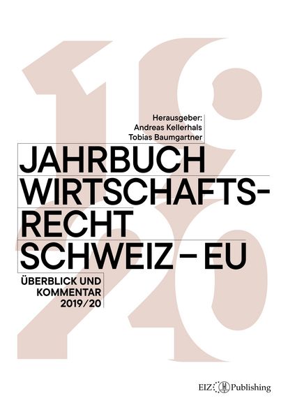 Produktbild: Jahrbuch Wirtschaftsrecht Schweiz - EU