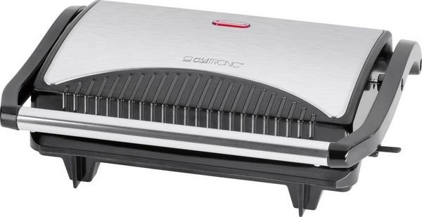 Produktbild: Clatronic MG 3519 Elektro Kontaktgrill Schwarz, Edelstahl