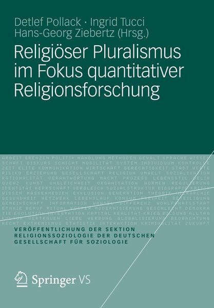 Produktbild: Religi&ouml;ser Pluralismus im Fokus quantitativer Religionsforschung