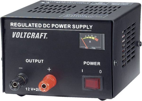 Produktbild: VOLTCRAFT FSP-1122 Labornetzger&auml;t, Festspannung 12 2A 25W Anzahl Ausg&auml;nge 1 x