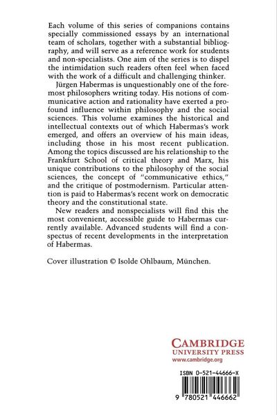 Produktbild: The Cambridge Companion to Habermas