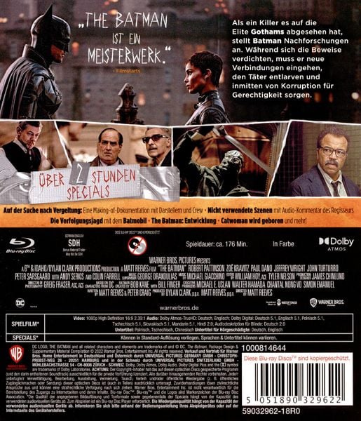 Produktbild: The Batman (+ Bonus-Bluray)