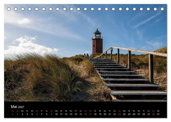 Produktbild: Sylt - Bilder einer Insel (Tischkalender 2027 DIN A5 quer), CALVENDO Monatskalender