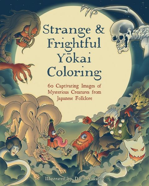 Produktbild: Strange & Frightful Yokai Coloring