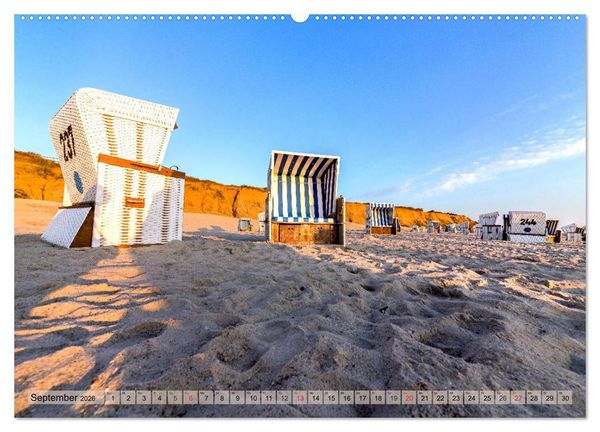 Produktbild: SYLT-LIEBE Atemberaubende Momente (hochwertiger Premium Wandkalender 2026 DIN A2 quer), Kunstdruck in Hochglanz