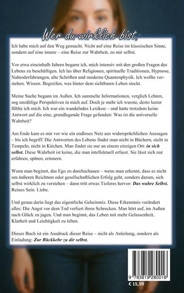 Produktbild: Wer du wirklich bist: Finde dein wahres Selbst!