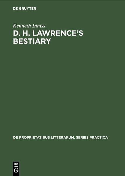 Produktbild: D. H. Lawrence's Bestiary