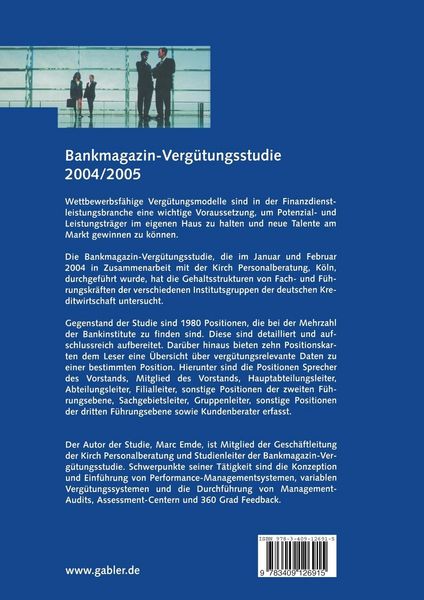 Produktbild: Bankmagazin-Verg&uuml;tungsstudie 2004/2005