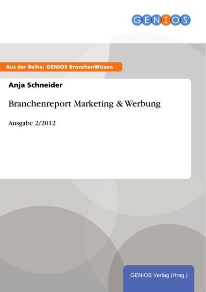 Produktbild: Branchenreport Marketing & Werbung
