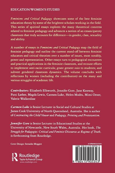 Produktbild: Feminisms and Critical Pedagogy