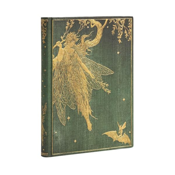 Produktbild: Hardcover Notizbuch Olive Fairy, Midi, Liniert