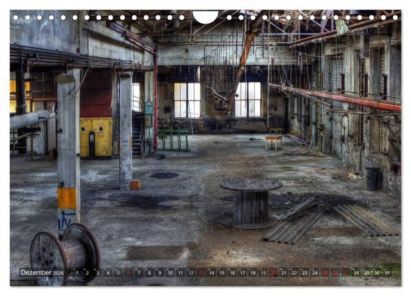 Produktbild: Vergangene Zeiten &ndash; Die K&ouml;lner Clouth-Werke (Wandkalender 2026 DIN A4 quer), CALVENDO Monatskalender