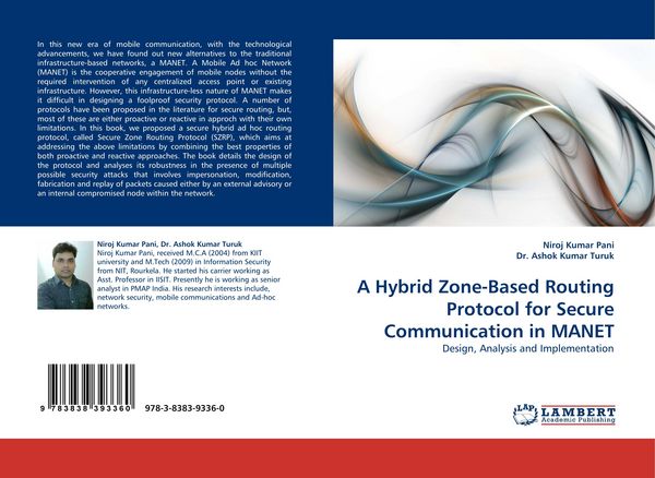 Produktbild: A Hybrid Zone-Based Routing Protocol for Secure Communication in MANET