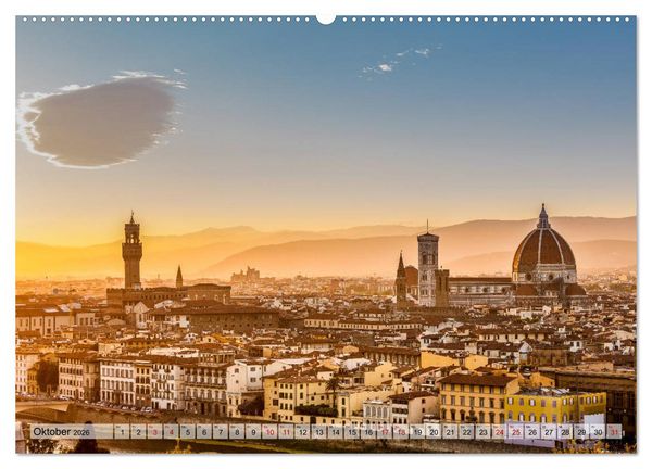 Produktbild: Italien von der Toskana nach Sizilien (hochwertiger Premium Wandkalender 2026 DIN A2 quer), Kunstdruck in Hochglanz