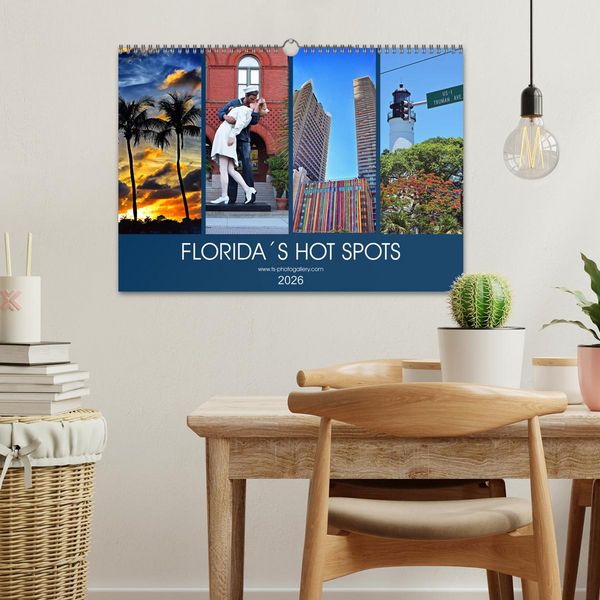 Produktbild: Florida Spots II (Wandkalender 2026 DIN A3 quer), CALVENDO Monatskalender