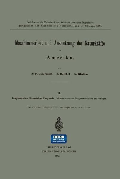 Produktbild: Maschinenarbeit und Ausnutzung der Naturkr&auml;fte in Amerika