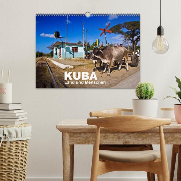 Produktbild: KUBA - Land und Menschen (Wandkalender 2026 DIN A3 quer), CALVENDO Monatskalender
