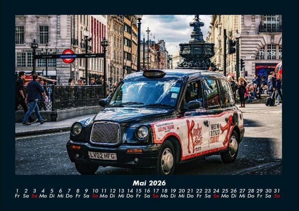 Produktbild: London 2026 Fotokalender DIN A4